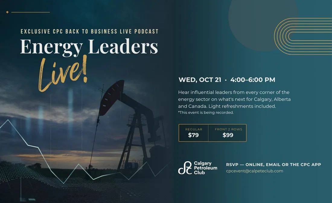 Energy Leaders Live event ad