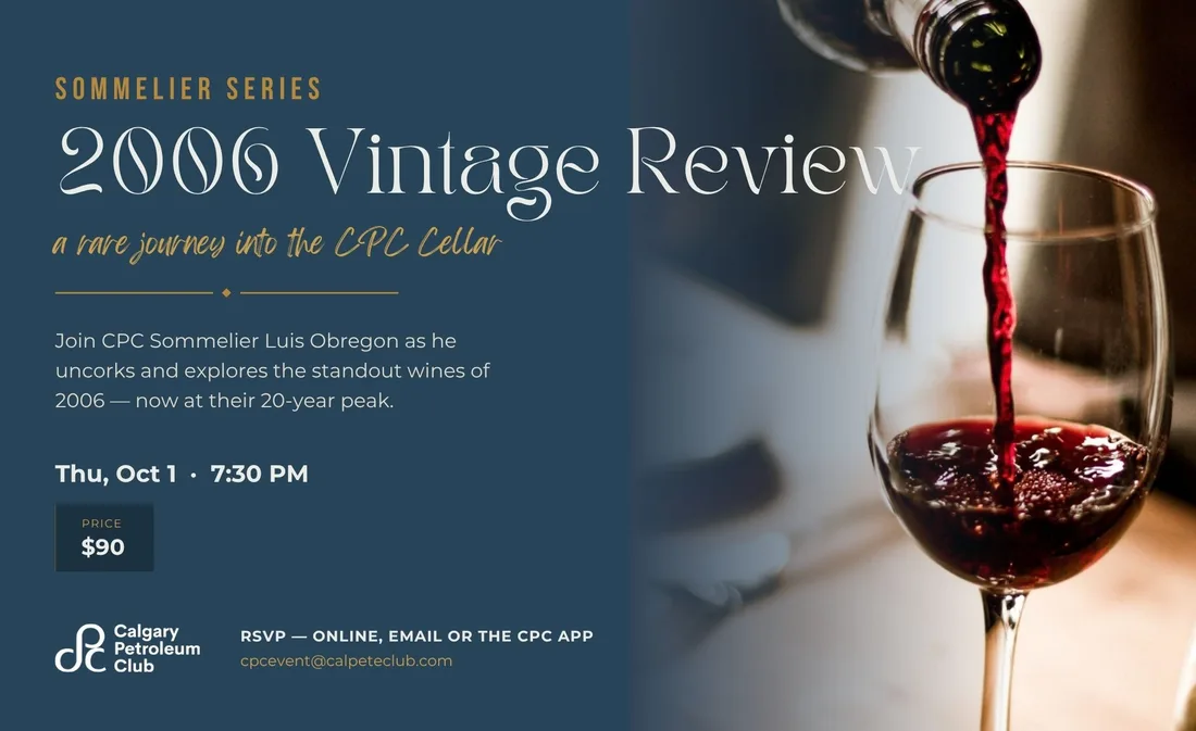 Sommelier Series event ad