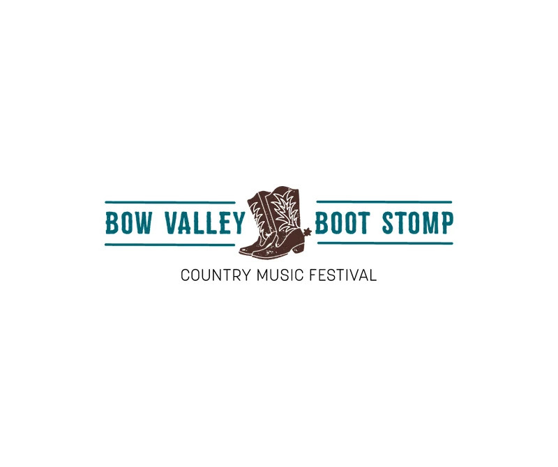 Bow Valley Boot Stomp Country Music Festival logo