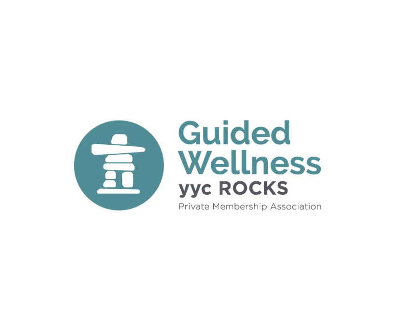 Guided Wellness YYC Rocks logo
