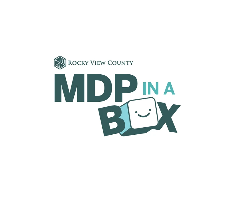 Rocky View County MDP in a Box logo