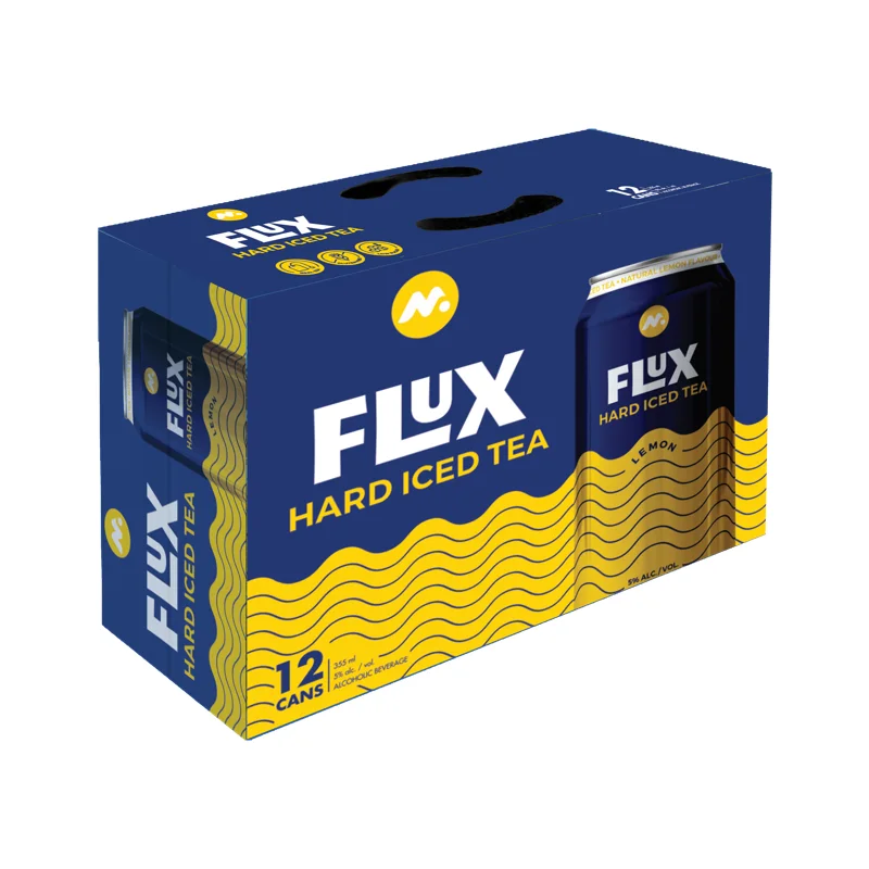 Flux Hard Iced Tea 12-pack carton